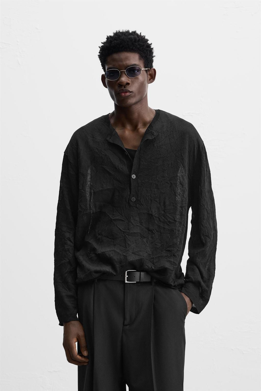 CREASED-EFFECT SWEATER - Zara фото 2