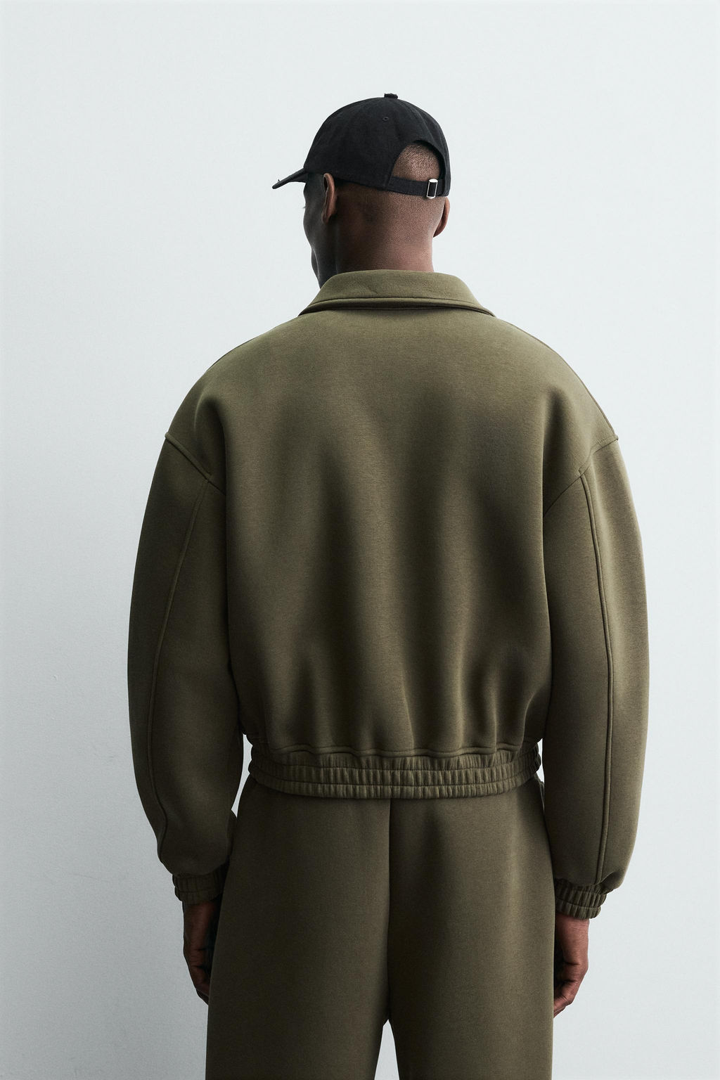 NEOPRENE-EFFECT BOXY FIT JACKET - Zara фото 13