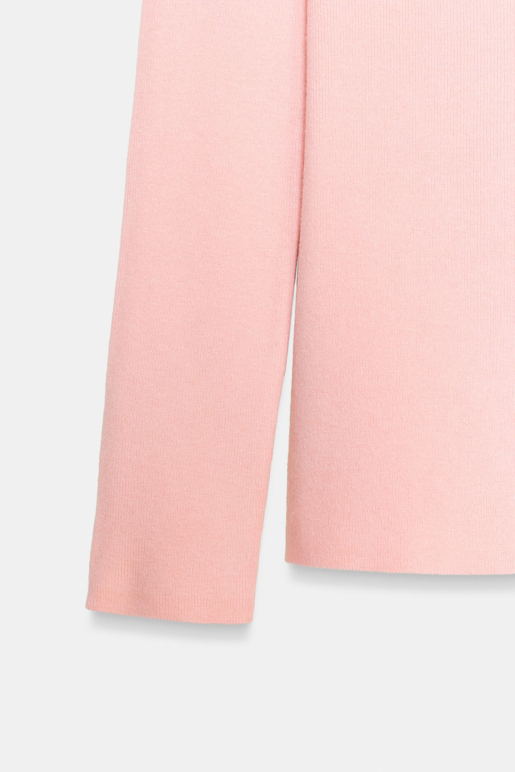 JERSEY PUNTO OFF SHOULDER / Rosa claro - Zara фото 6