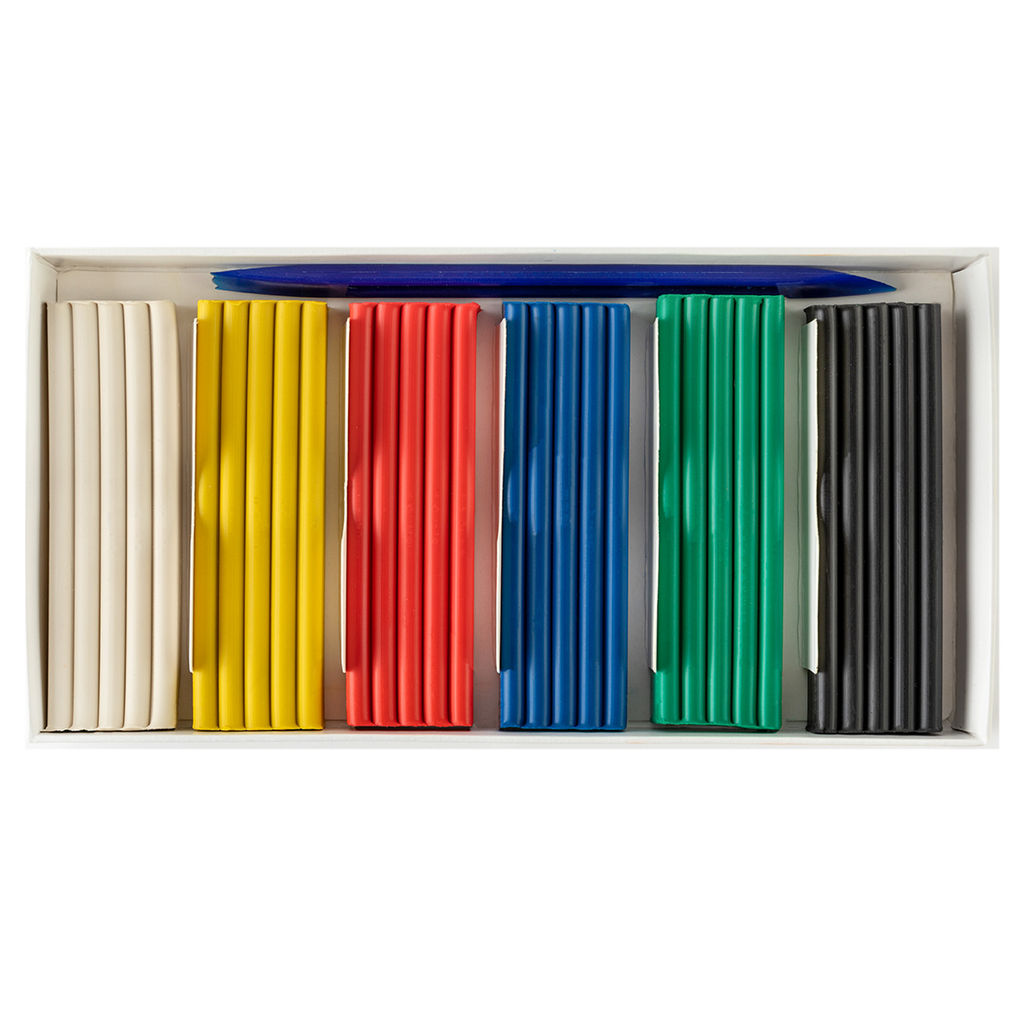 Лео Ярко Пластилин классический LBMC-0106 120 г ( в картонной упаковке ) 6 цв фото 5