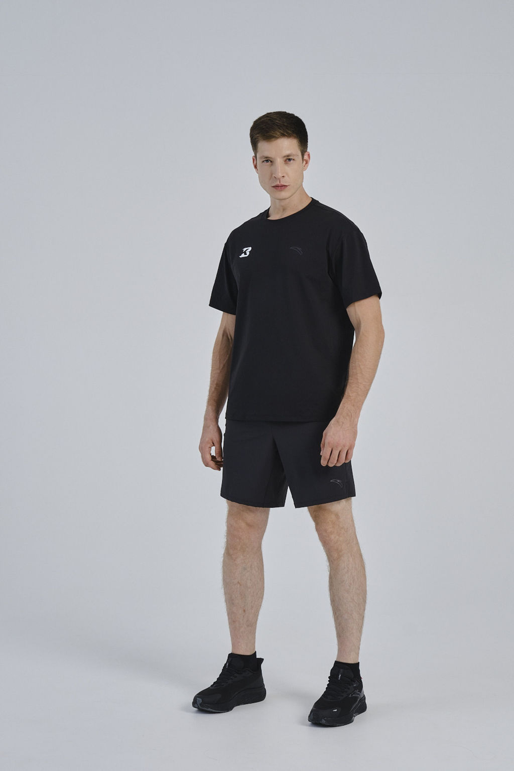 Шорты текстильные Черный - Anta фото 2