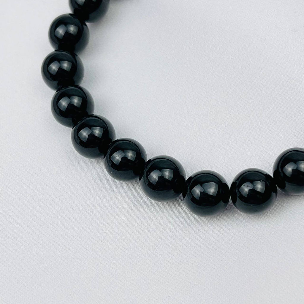 Браслет из черного Турмалина "Шерл"