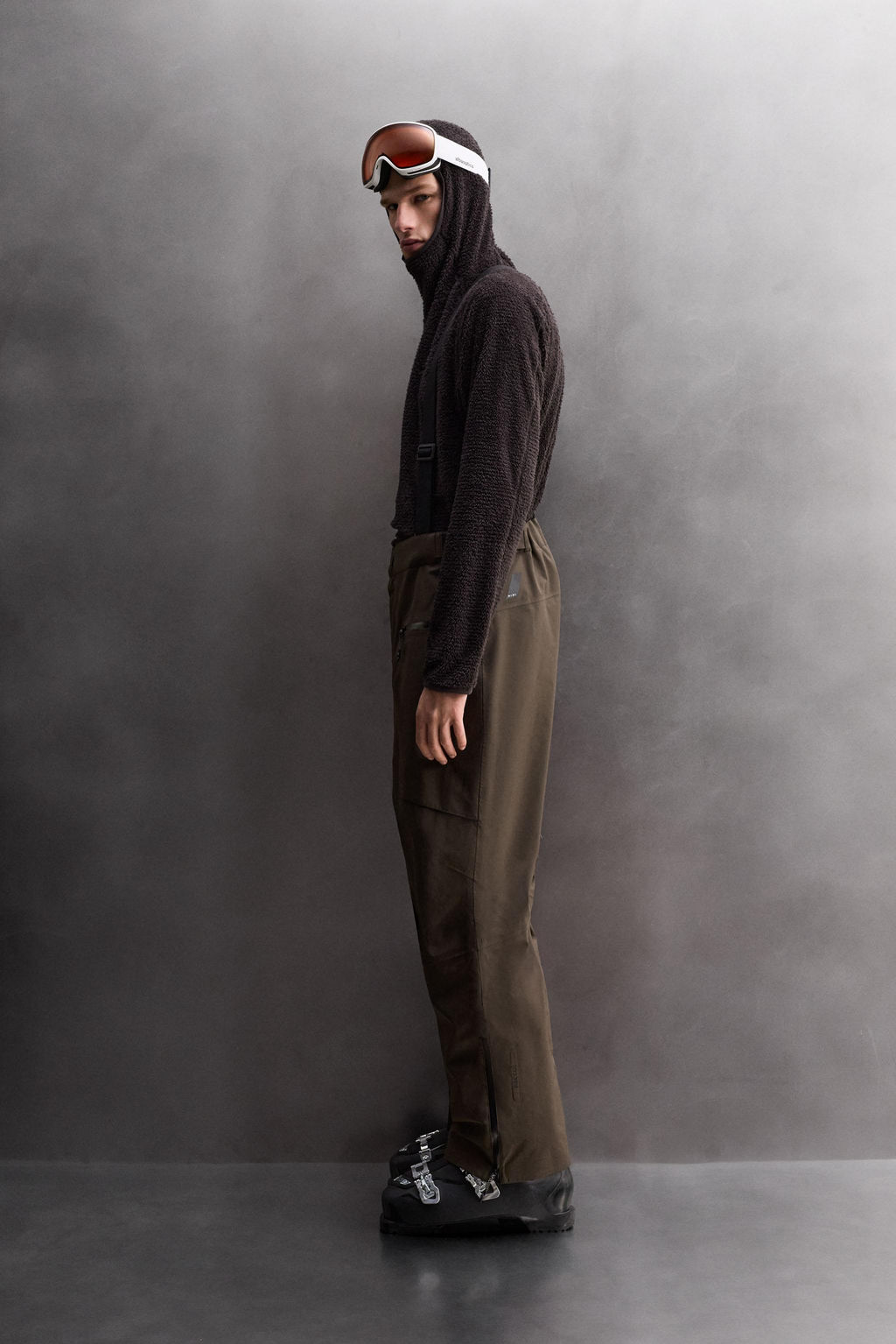 RECCO® WATERPROOF PADDED SHELL SKI TROUSERS - Zara фото 18