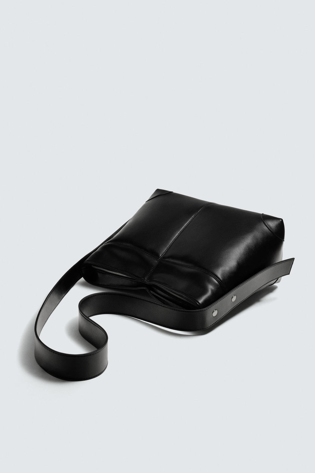 TOPSTITCHED TOTE BAG - Zara фото 4