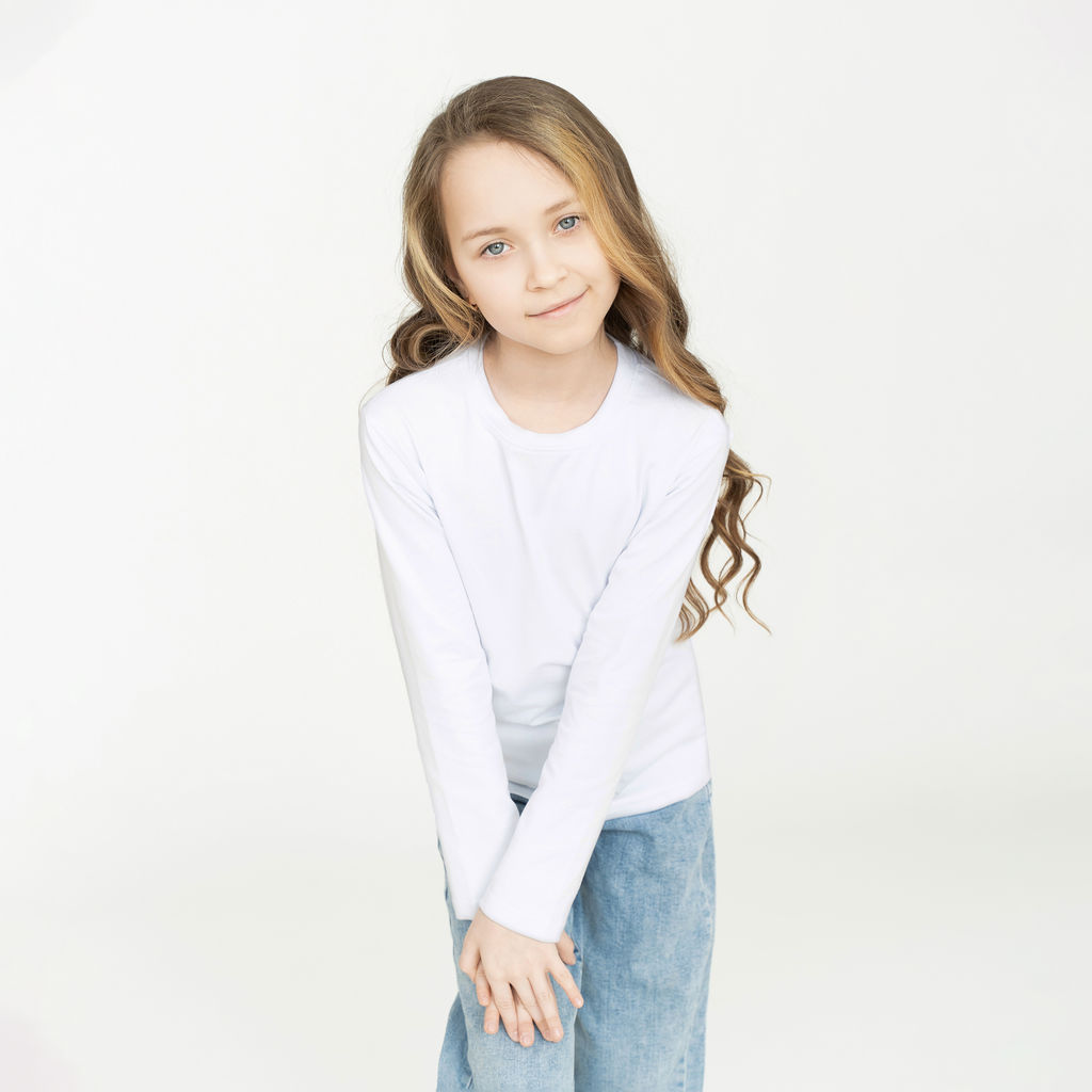 Джемпер детский белый