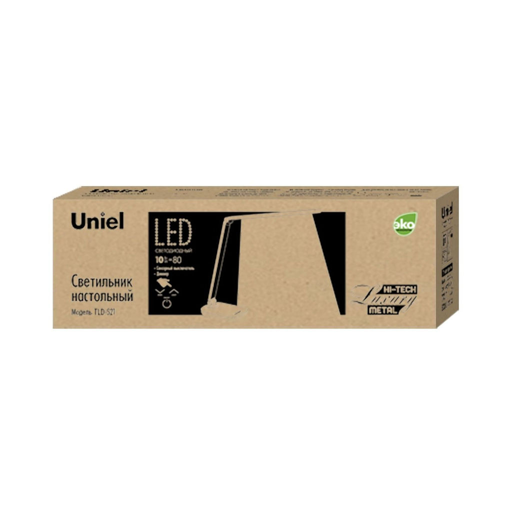 TLD-521 Blue/8W/Светильник настольный/LED/800Lm/5000K/Dimmer/Цвет-синий металлик - Volpe фото 2