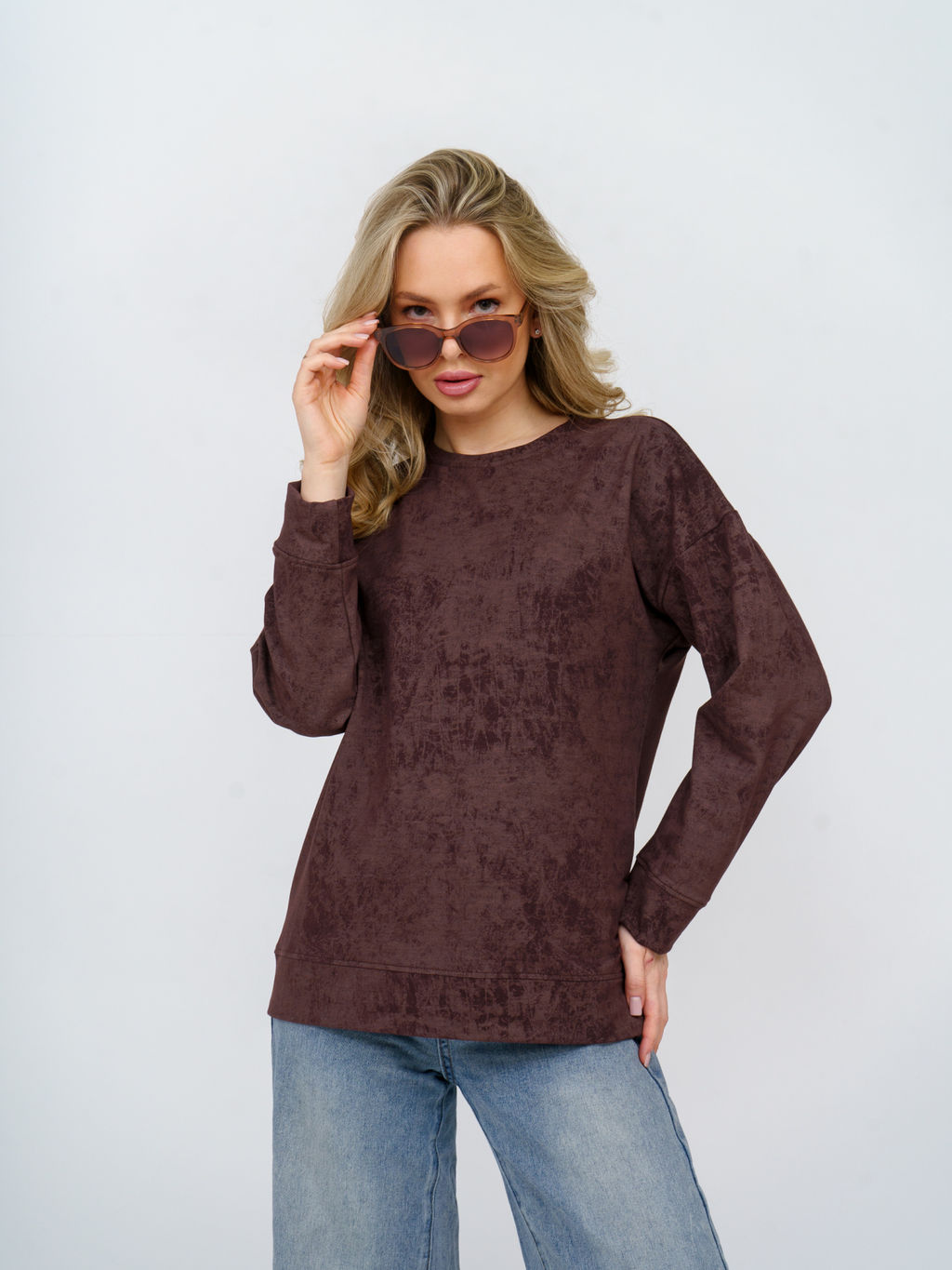 985 Свитшот "Шоколад/винтаж"