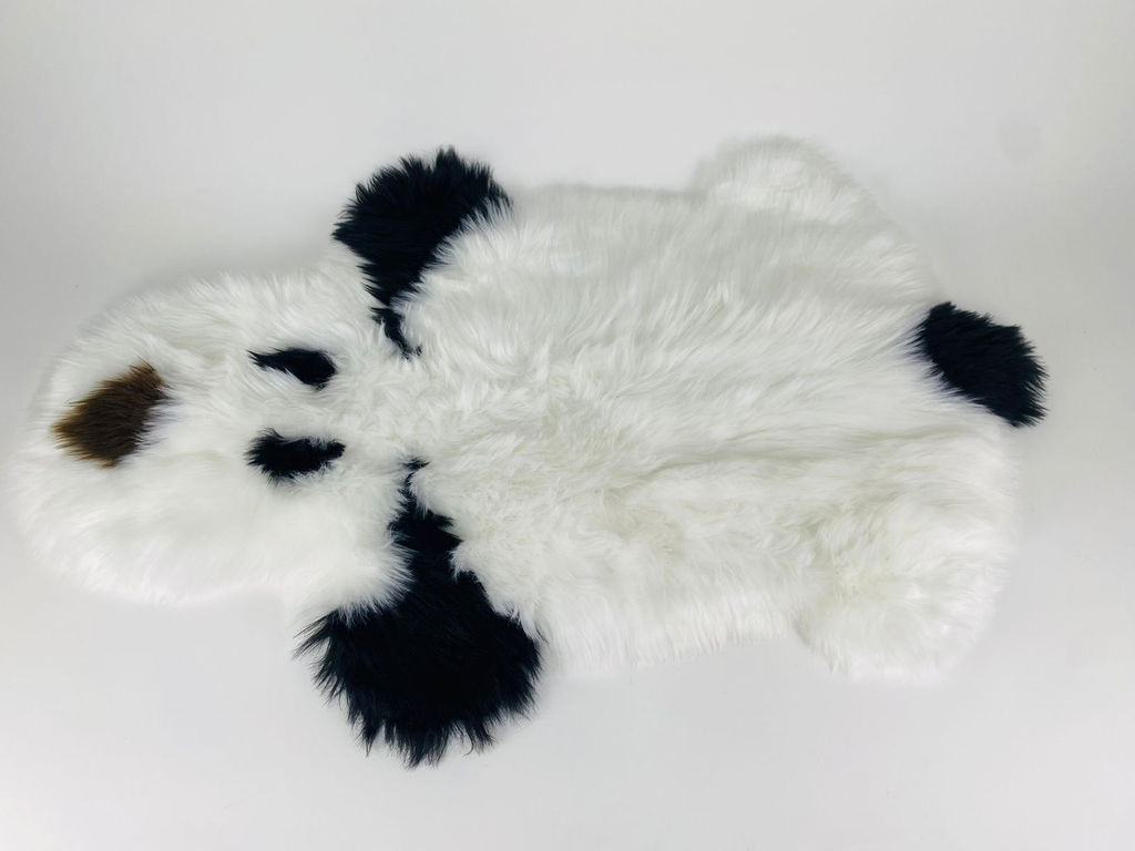 Коврик Собака черно-белая 120х75 см