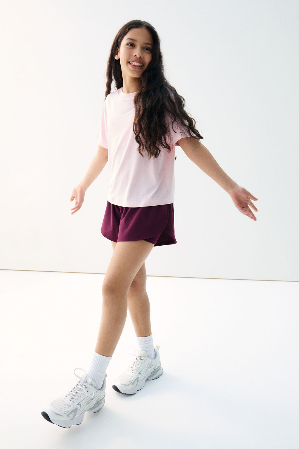 Pantal?n corto de running con DryMove - H&m фото 8