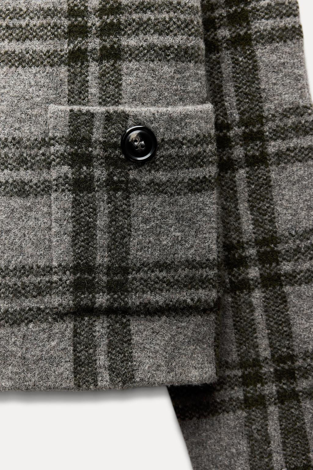 FAUX FUR COLLAR JACKET - Zara фото 7