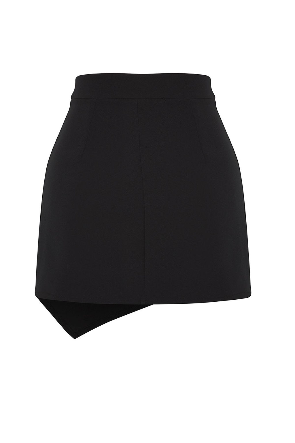 TRENDYOLMILLA Siyah Parlak Tasl? Dokuma K?sa Etek TPRSS25ET00003 фото 7