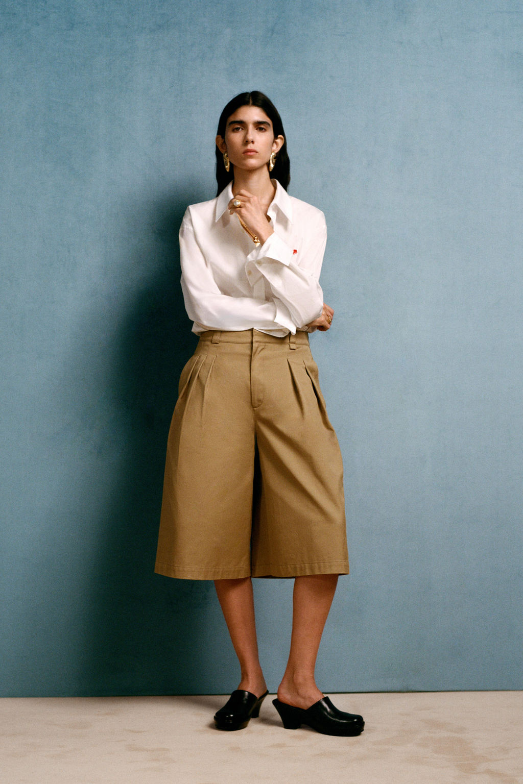 CAMISA POPEL?N BORDADO WILLY CHAVARRIA X ZARA / Blanco  фото 2