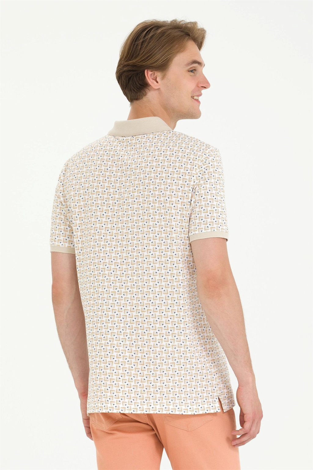 Мужская футболка с воротником-поло Stone - U.s. polo assn фото 5