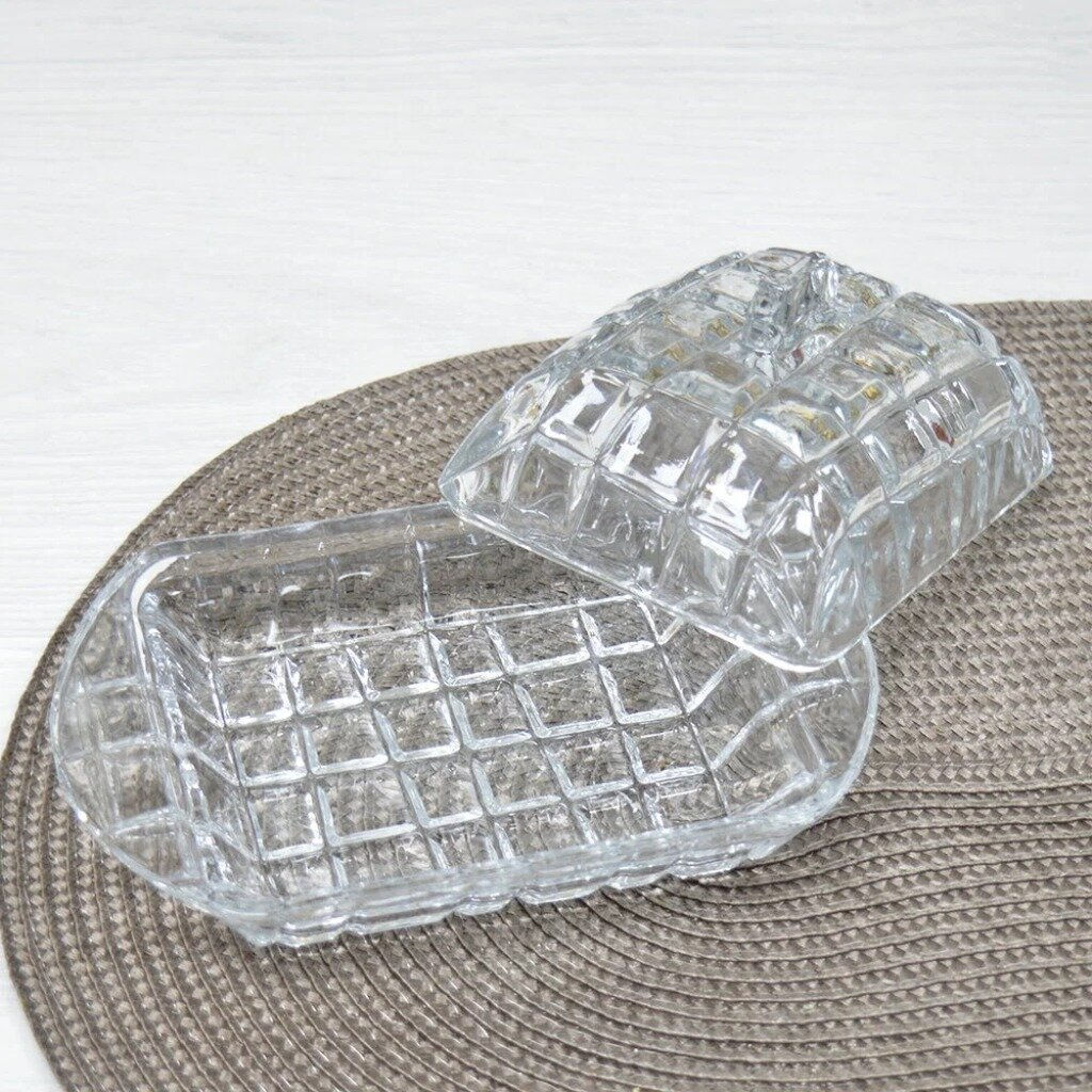 Масленка ROMANCE с крышкой, в подарочной упаковке арт.BD1179GCL /МФК/  фото 4