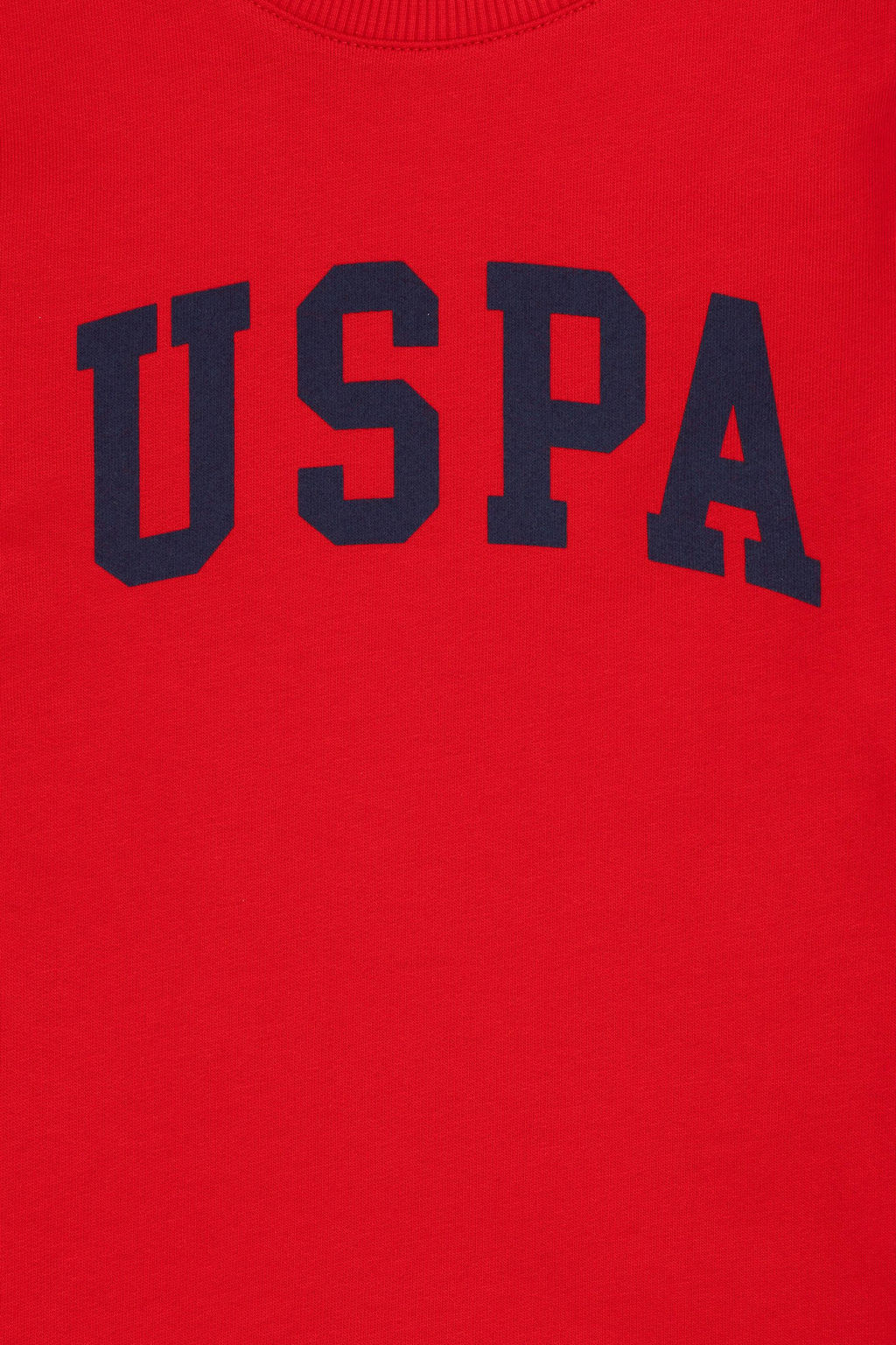 Красный базовый свитшот для мальчика - U.s. polo assn фото 3