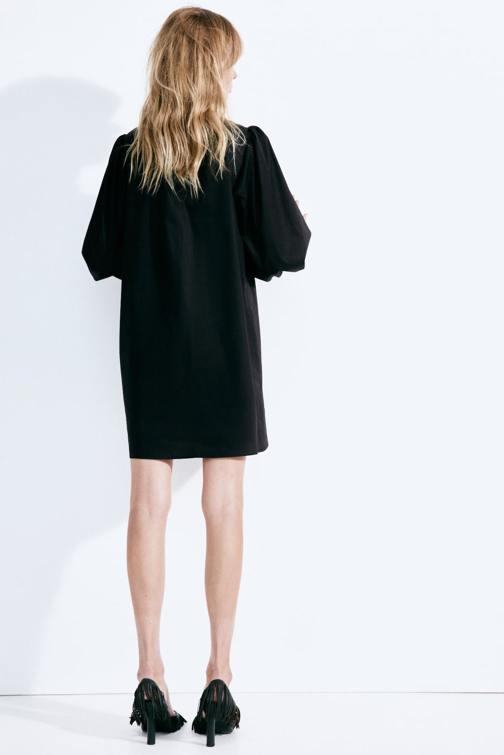 Vestido evase de algodon - H&m фото 4