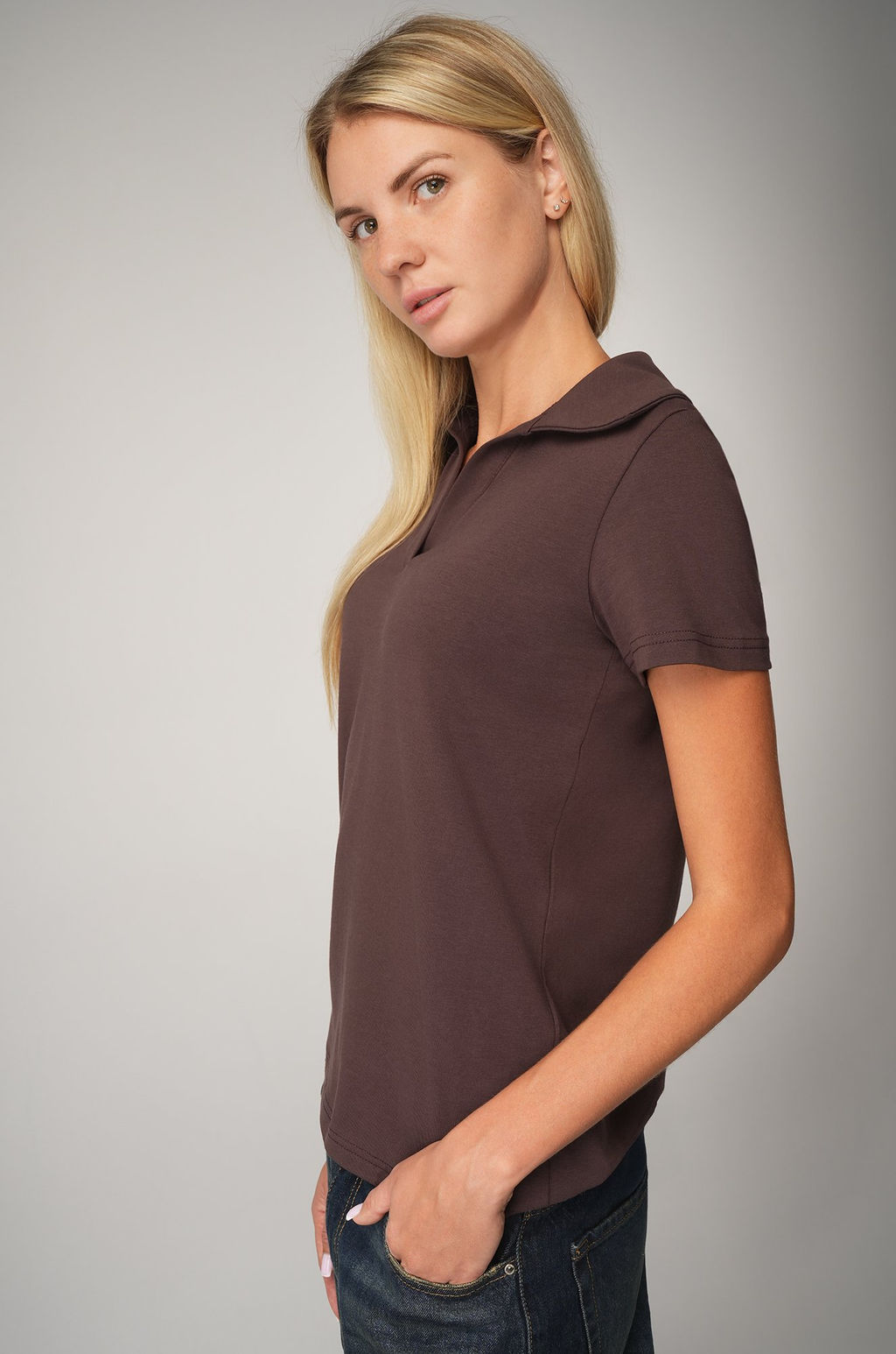 Женская футболка - поло Happyfox