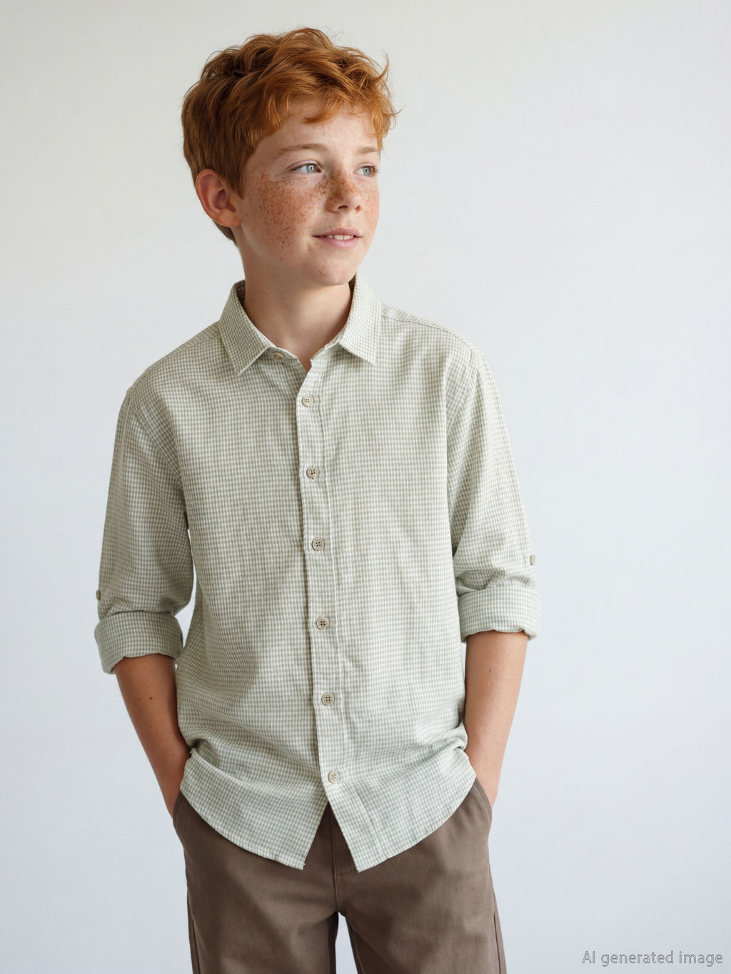 Ekose Erkek ?ocuk G?mlek