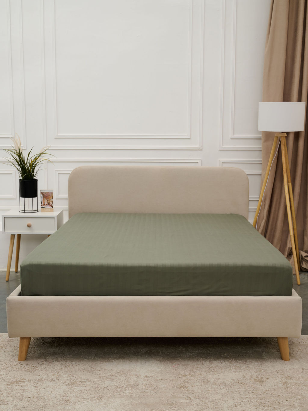 Простыня на резинке Микрофибра Страйп - Гармония уюта фото 8