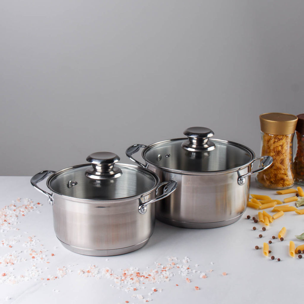 Кастрюля 4 предмета 2,5л,3,5л Квинта / FGLR-2.5-3.5/уп 1/индукция/ гофрокороб - Галеонтрейд фото 7