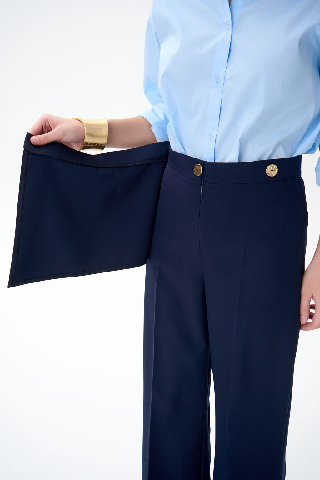 Брюки Агния (черника) - Эльза фото 2