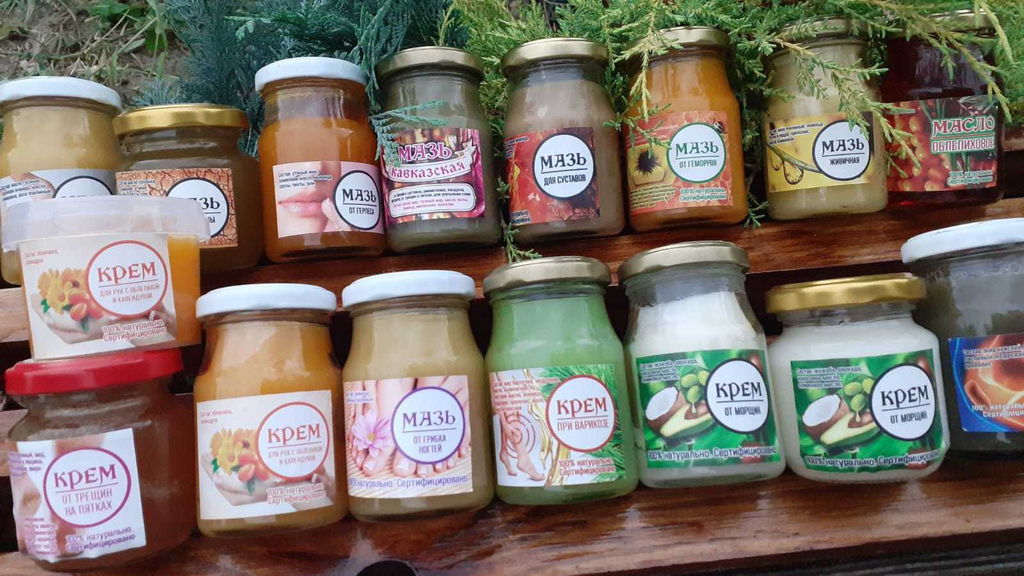 Мазь кавказская ,артрит,хондроз,ревматизм,растяжение мышц 120мл.Домбай. - Family фото 5