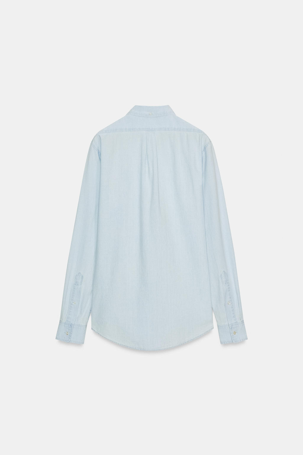 TRF REGULAR DENIM SHIRT - Zara фото 13