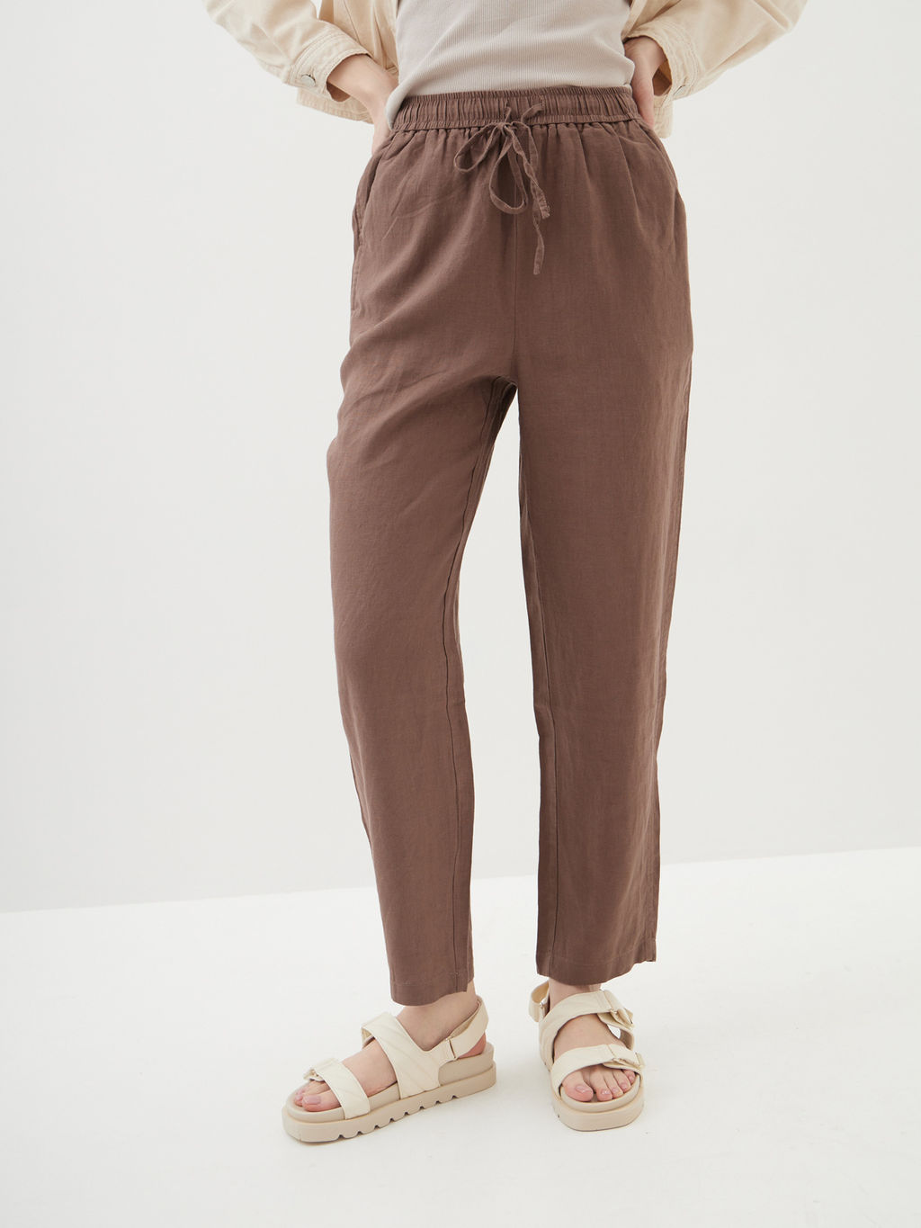 Женские льняные Брюки - Mossmore фото 17