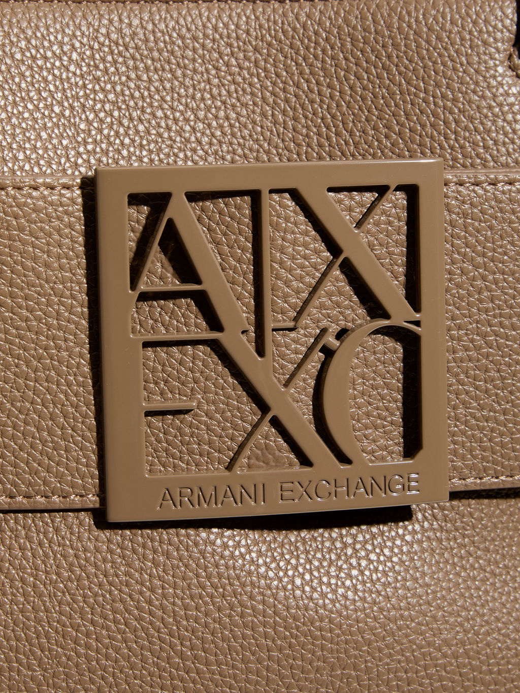 Женский тоут ARMANI EXCHANGE SUSY SOFT Артикул 4363338, серо-коричневый  фото 2