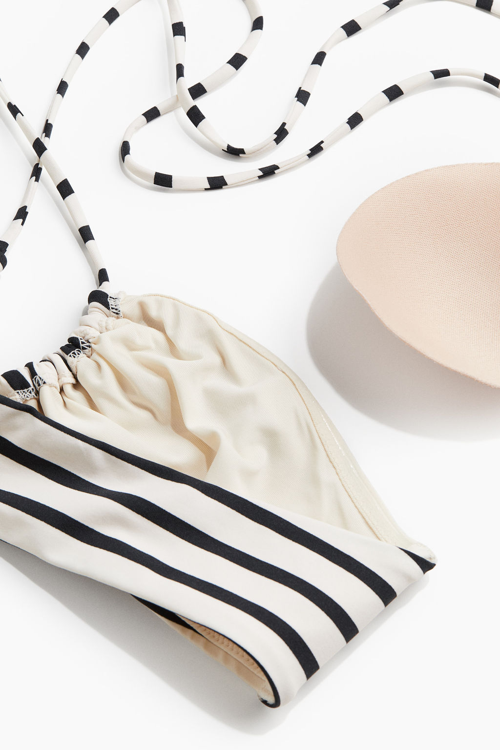Top de bikini halter con relleno - H&m фото 3