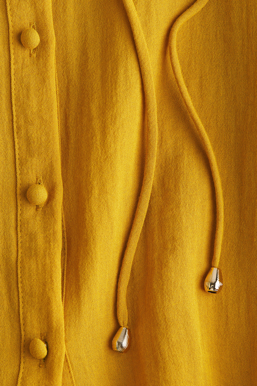 Vestido efecto arrugado con bordado ingl?s - H&m фото 7