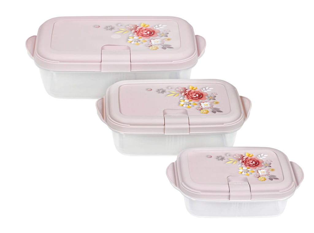 Контейнер для СВЧ 0,9л PUSH арт. 49209, 4909 - Полимербыт фото 3