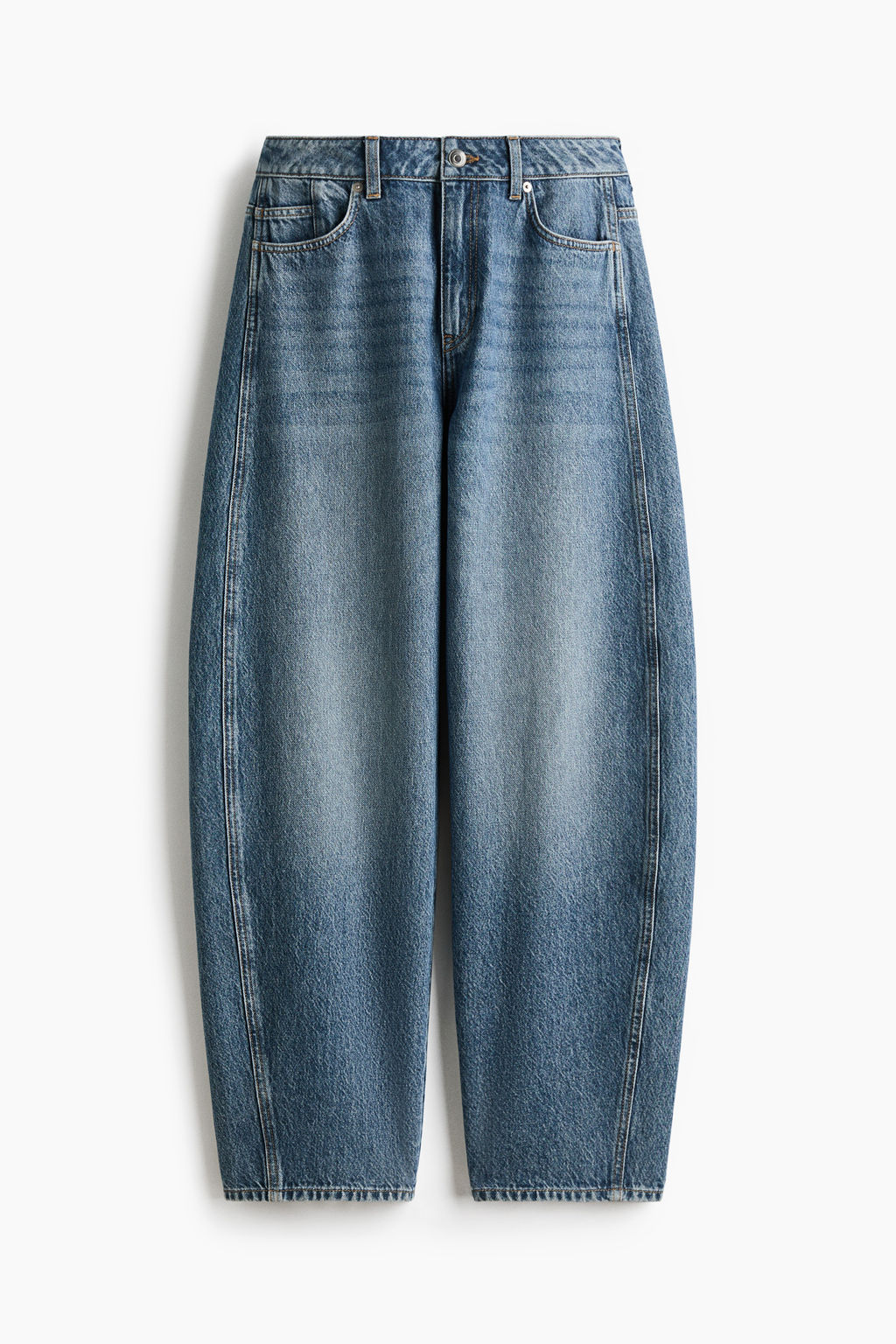 Barrel High Waist Jeans - H&m фото 3