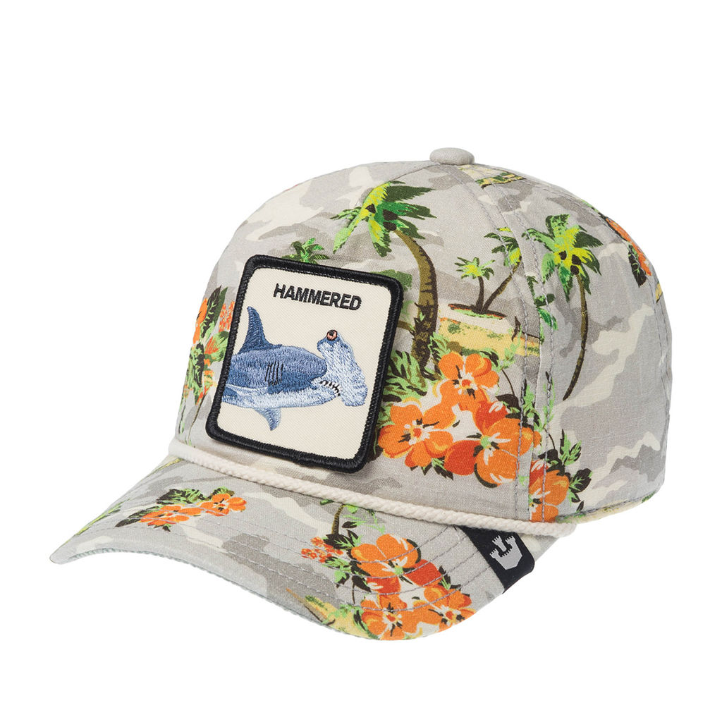 Бейсболка GOORIN BROTHERS арт. 101-1913 (светло-серый / оранжевый / зеленый)