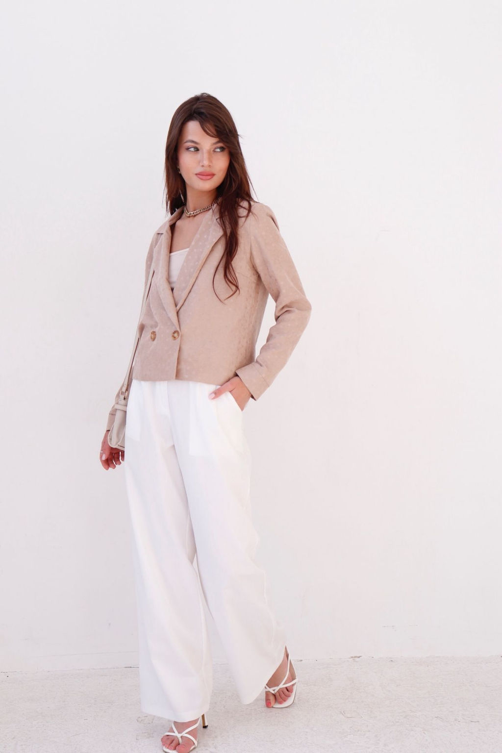 Двубортный жакет с английским воротником - Martichelli фото 50