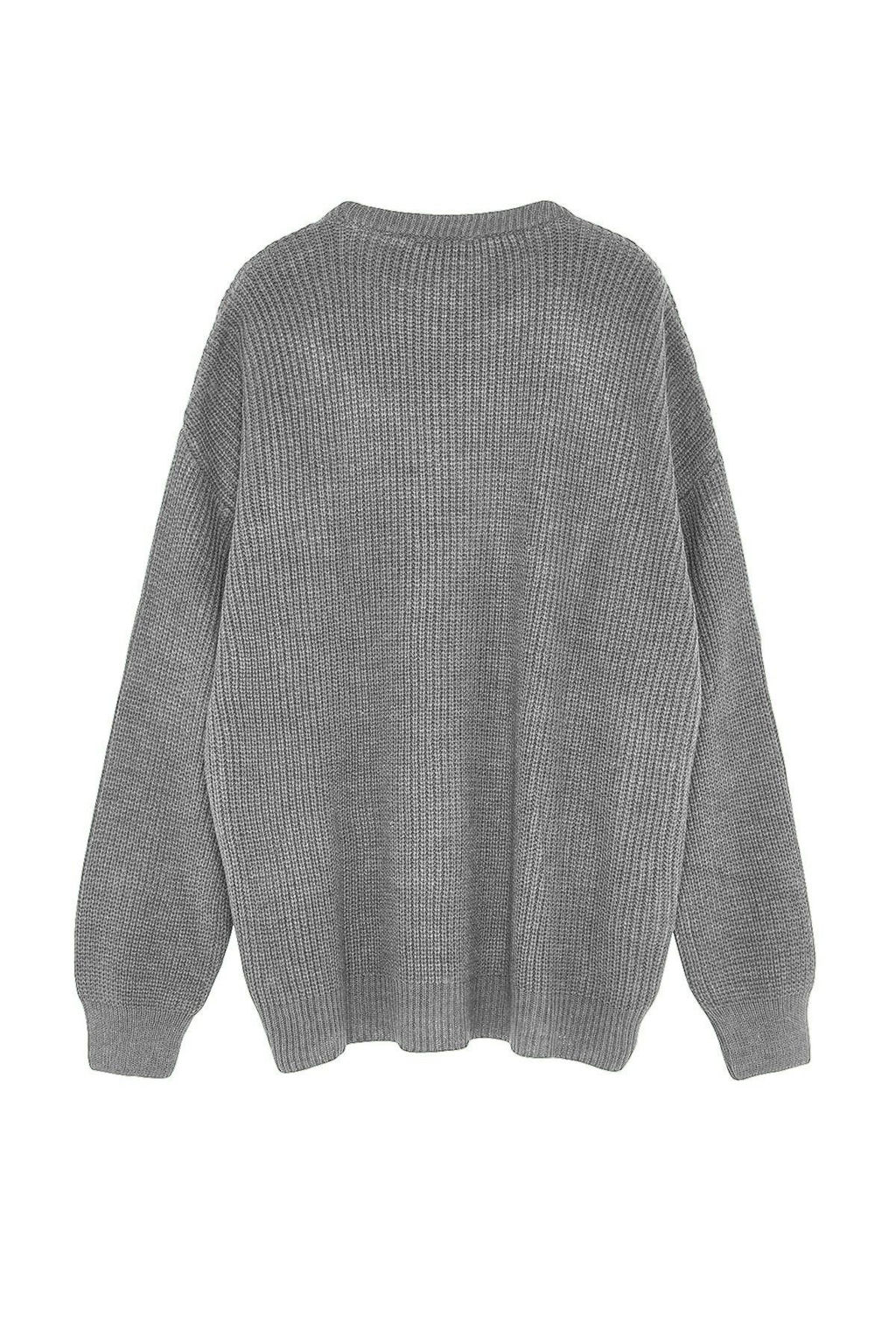 TRENDYOL MAN Lacivert Buyuk Beden Oversize Fit Genis Kal?p Bisiklet Yaka Basic Triko Kazak TMNAW24AN00001 - Trendyolmilla фото 17