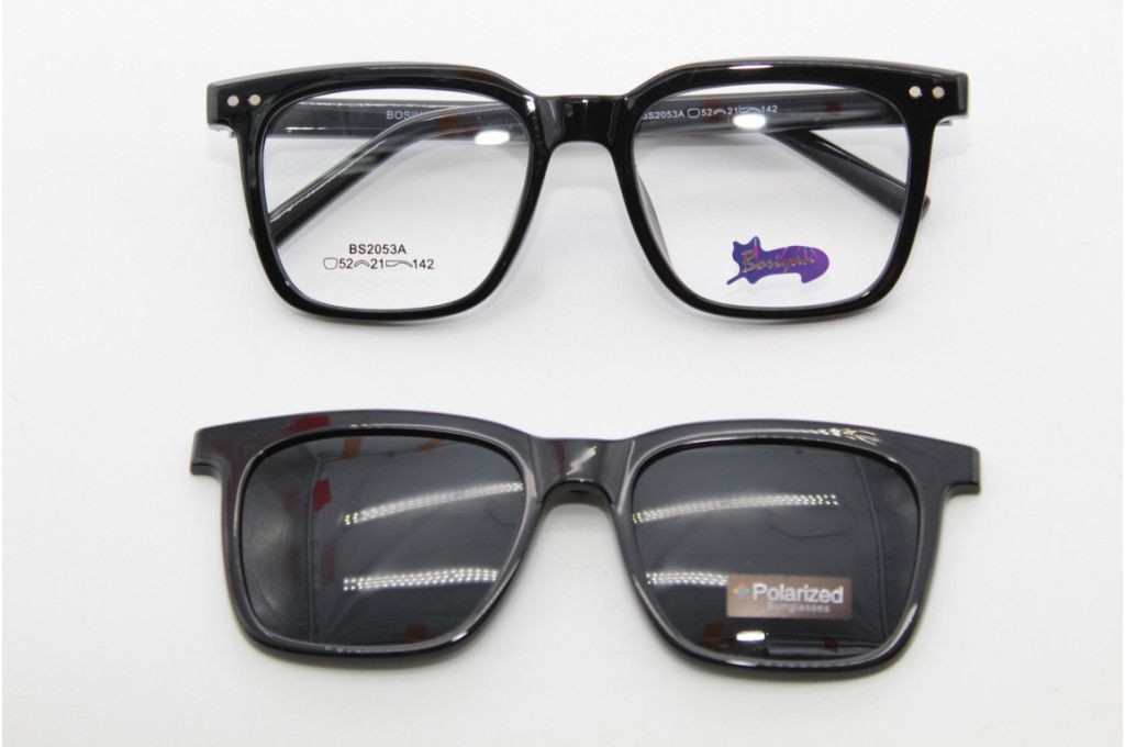 Оправа Bosiyan 2053 52-21-142 C1 с насадкой Polarized