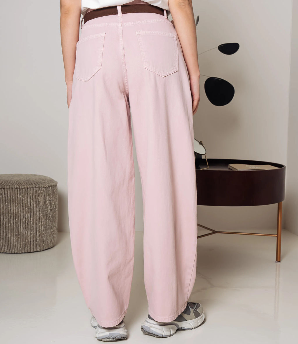 Джинсы #КТ6906 (1), светло-розовый