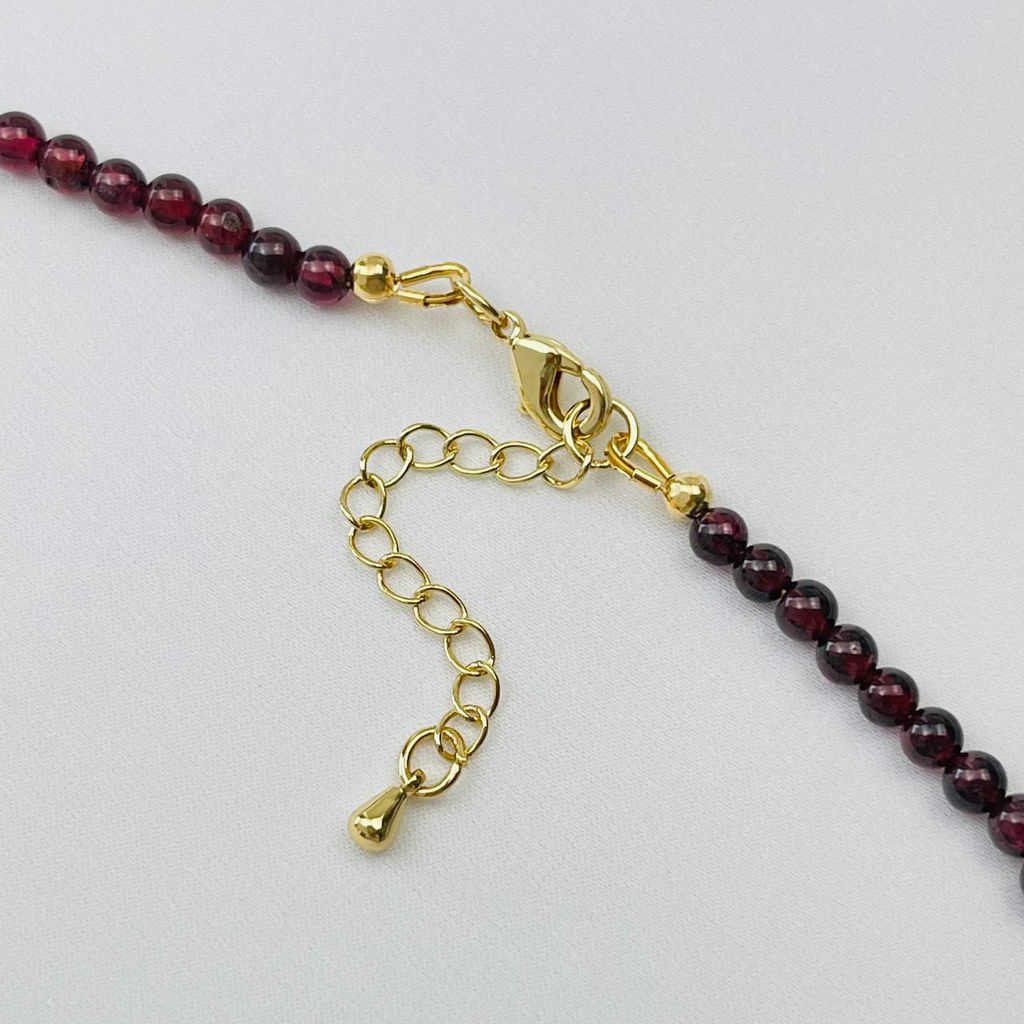 Колье из Граната и Содалита 45 см +