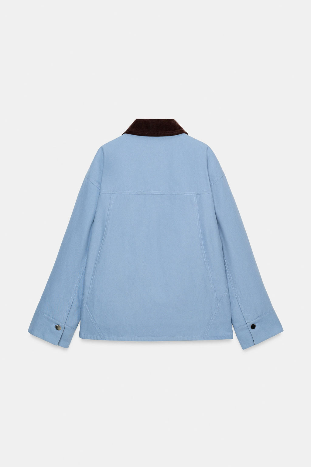 PUFFER JACKET WITH CONTRAST COLLAR - Zara фото 21