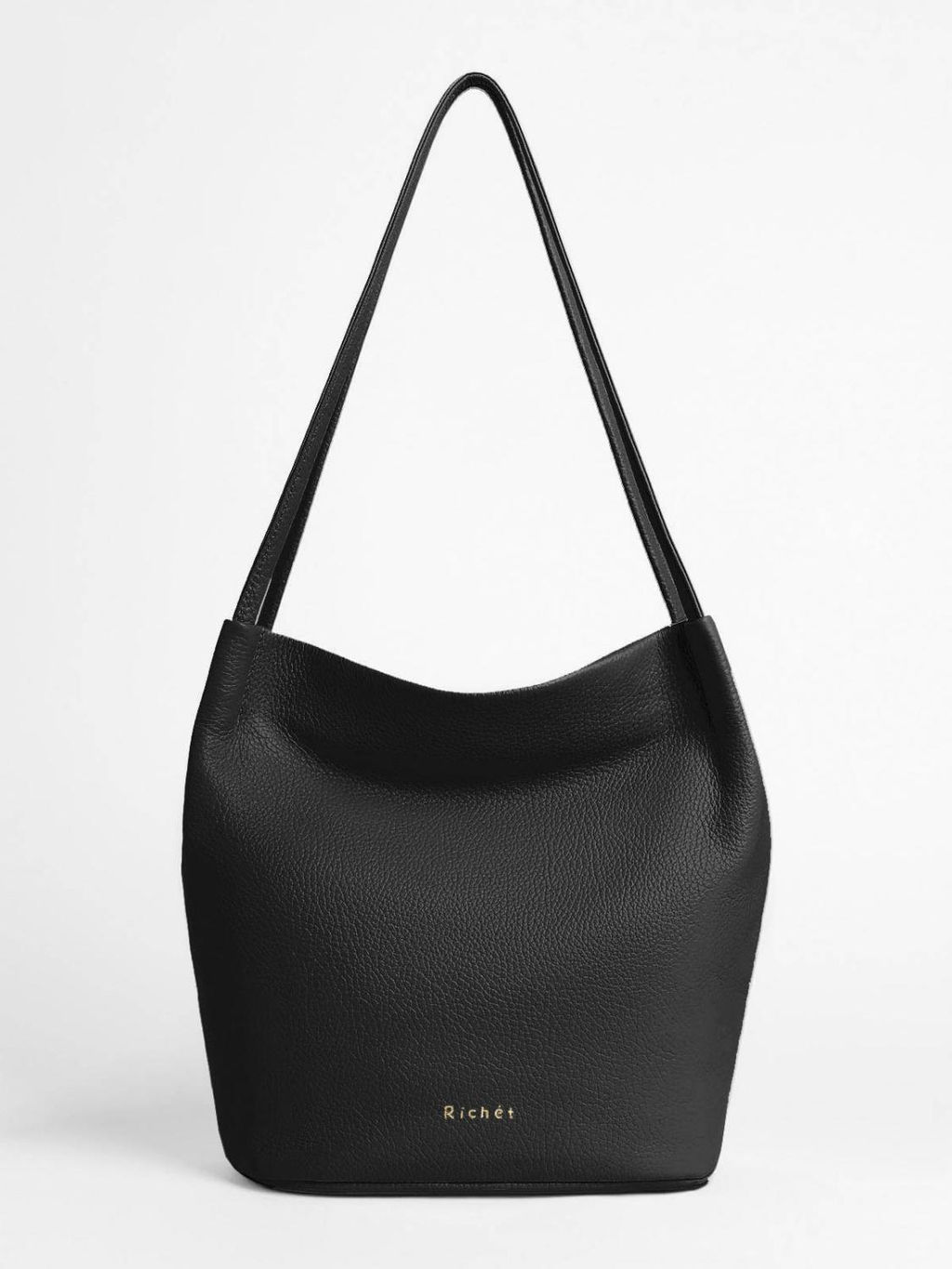 Женская кожаная сумка Richet 3162LG 873 Черный