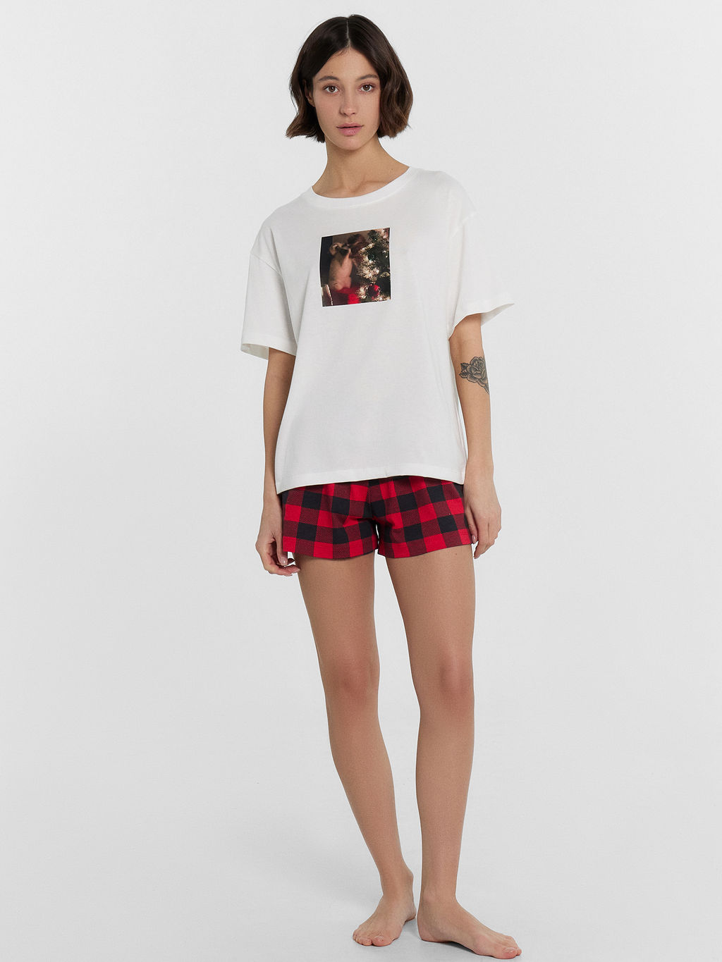 Пижама женская с новогодним принтом - Mark formelle фото 3