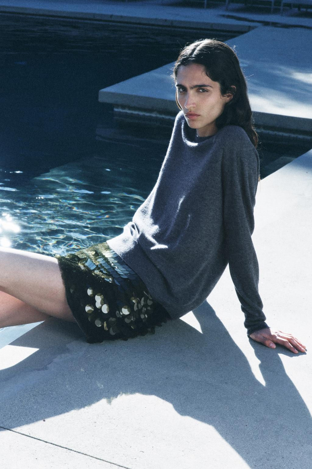 EXTRA SOFT 100% WOOL SWEATER - Zara фото 9