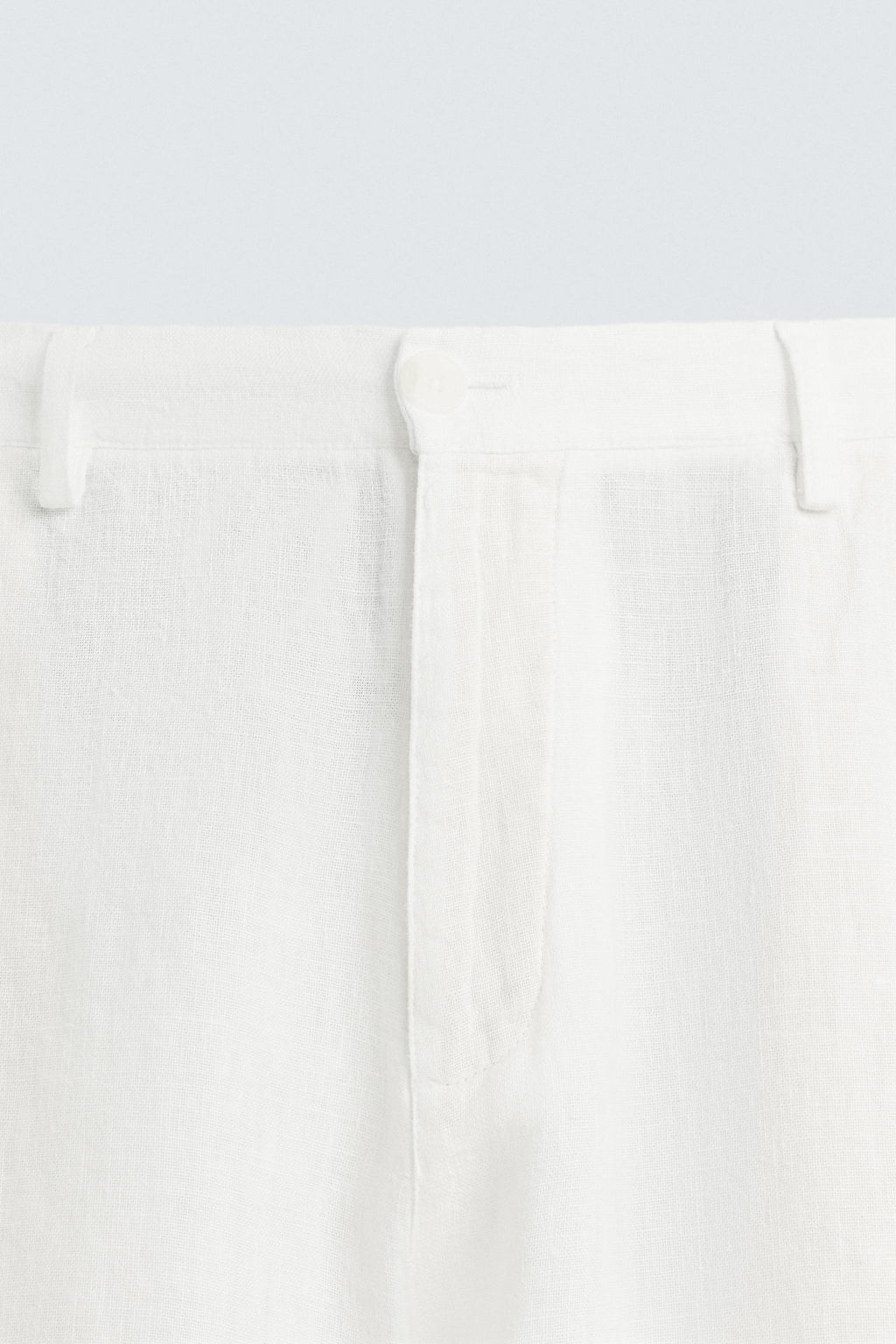 RELAXED FIT 100% LINEN TROUSERS - Zara фото 8