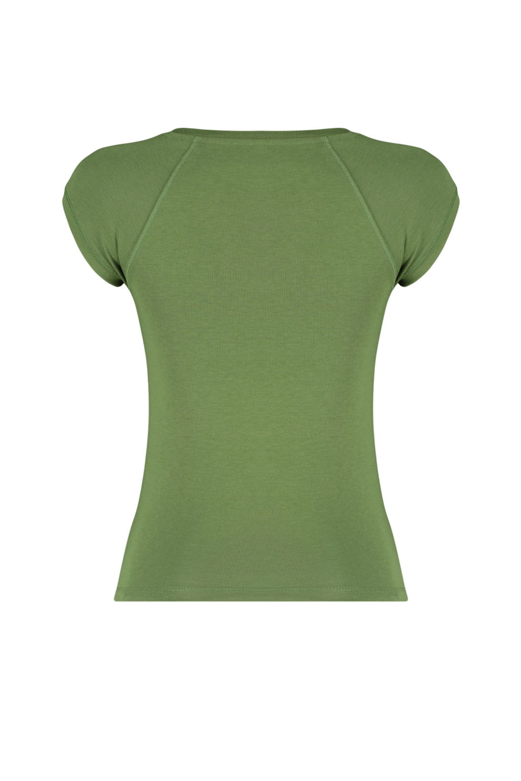 Trendyolmilla Beyaz Ay Kol Fitted/Vucuda Oturan Esnek Orme Bluz TWOSS24BZ00088  фото 15
