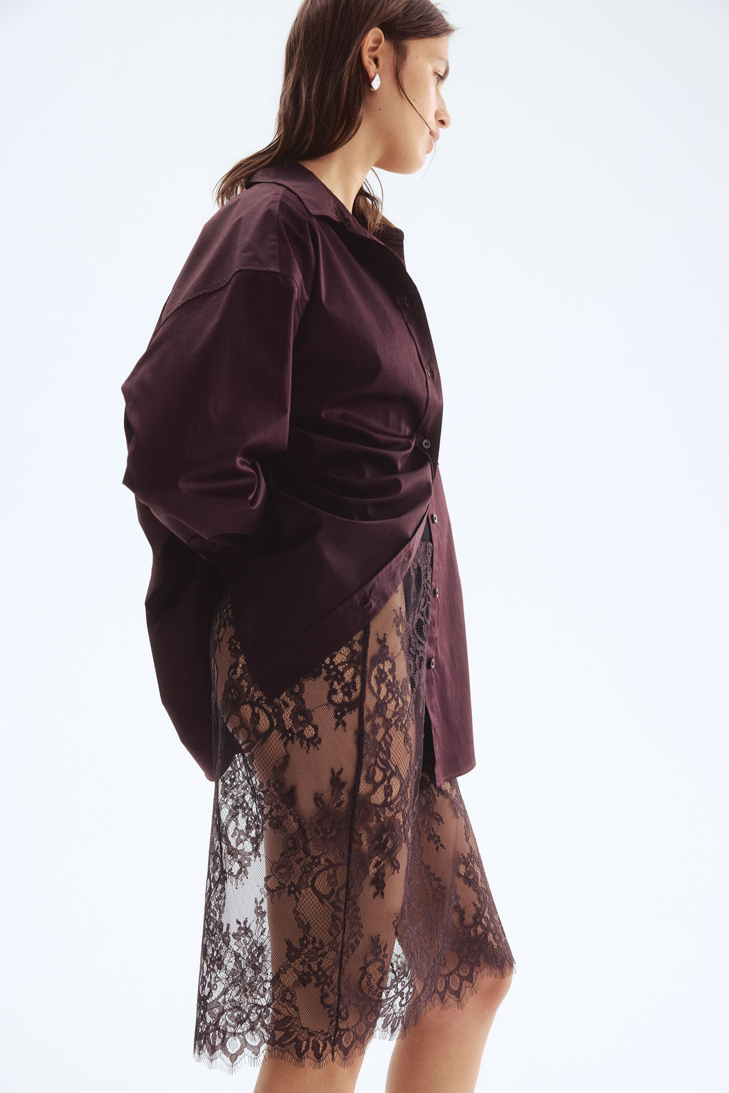 Falda de encaje - H&m фото 4