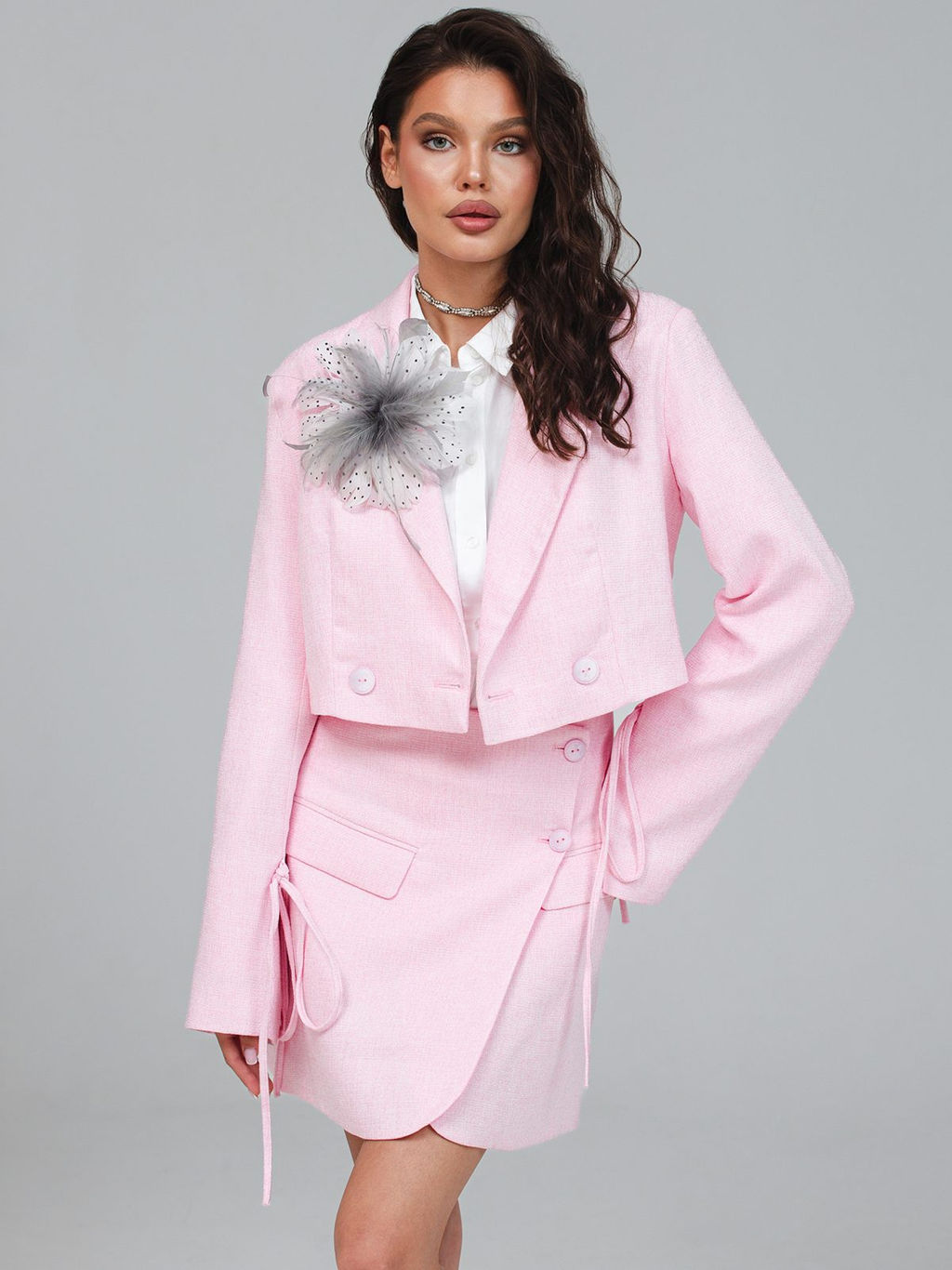 авторская Брошь с натуральным перьям премиального качества - Sahar art lab фото 2