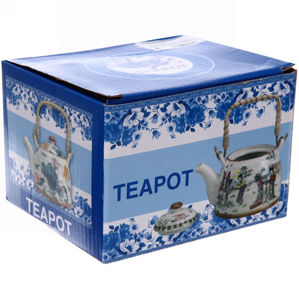 Чайник заварочный керамический 400мл с ситом "Хан"