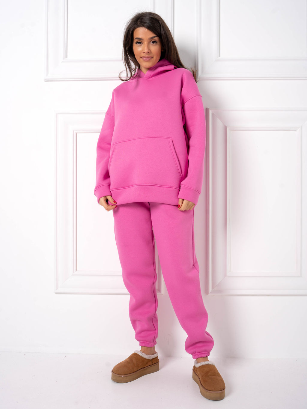 Костюм оверсайз (начес)_333/розовый - Ihomelux фото 6