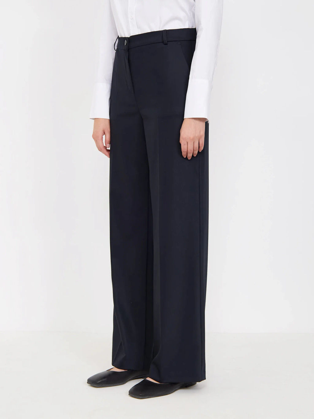 Брюки прямого кроя D314/modesta - Emka фото 3